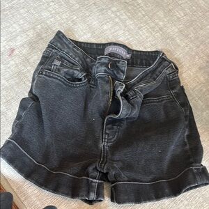 Just USA Kids Black Denim Shorts